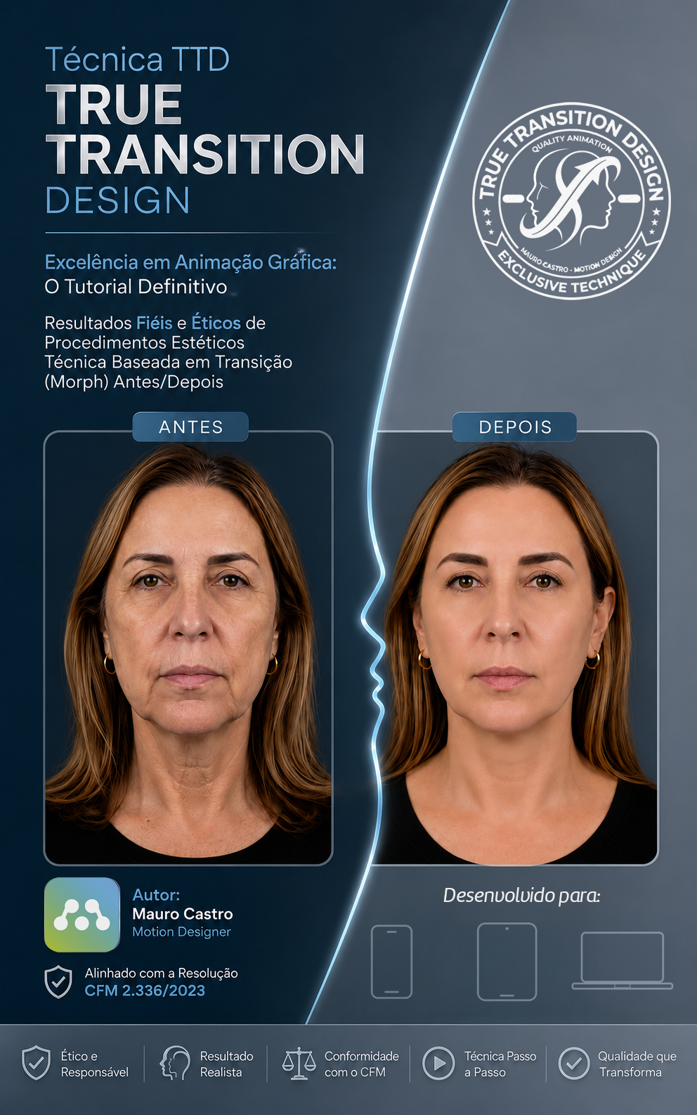 Capa do Manual Técnico — True Transition Design